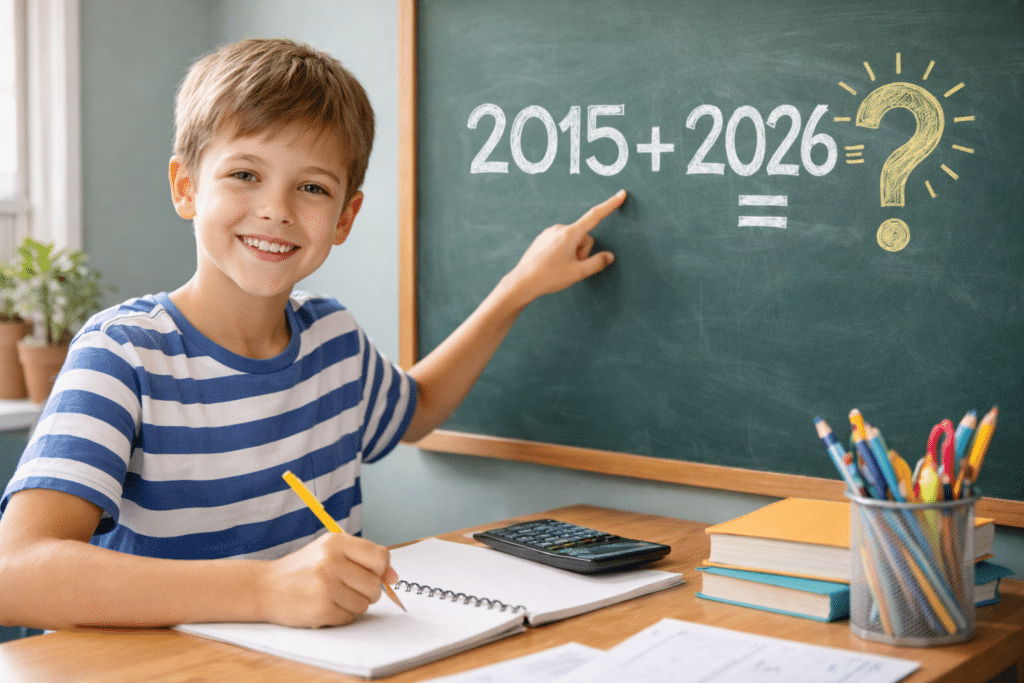 Quem nasceu em 2015 tem quantos anos em 2026 Veja o cálculo e dicas