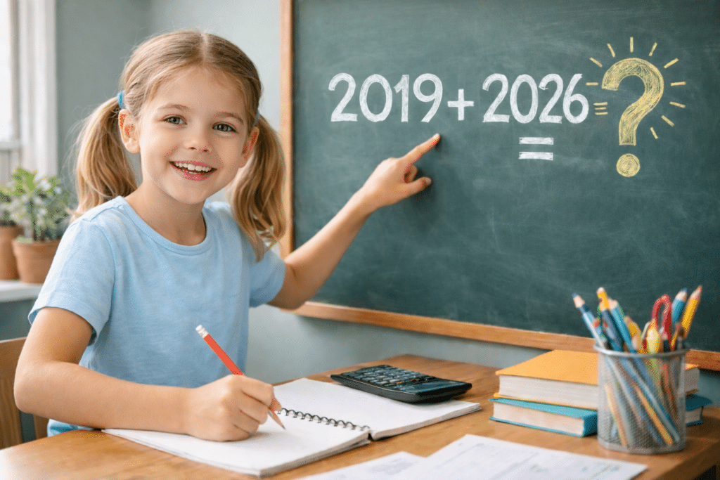 Quem nasceu em 2019 tem quantos anos em 2026 Veja como calcular