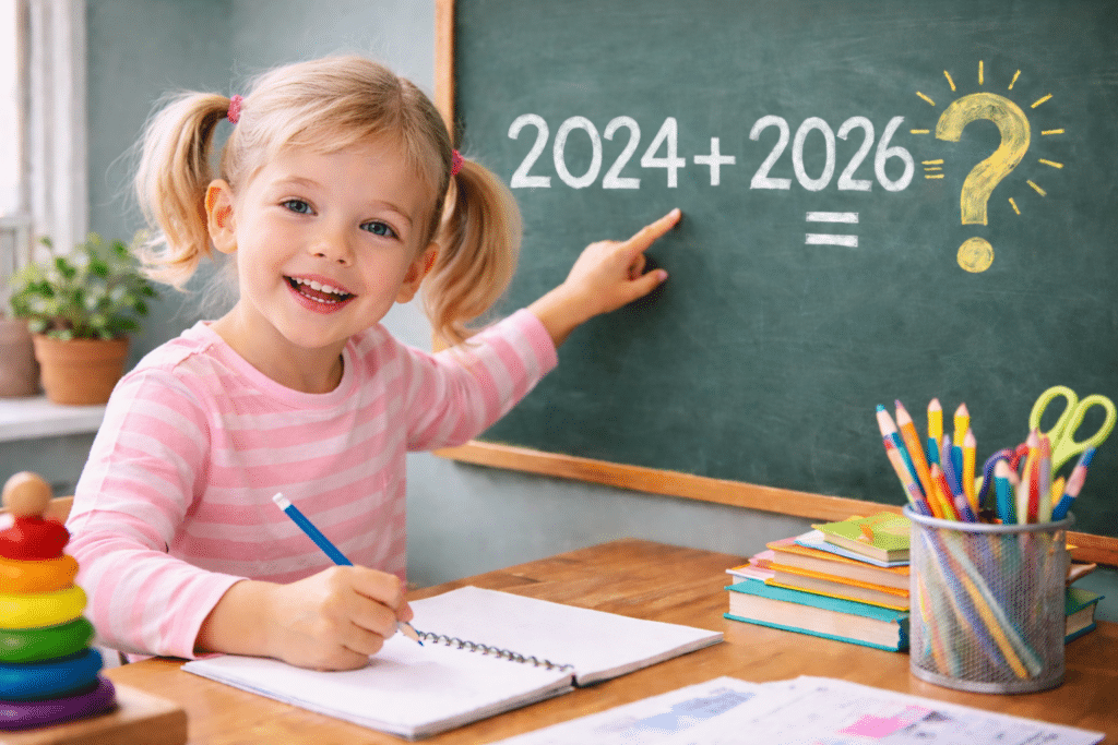 Quem nasceu em 2024 tem quantos anos em 2026 Entenda o cálculo passo a passo