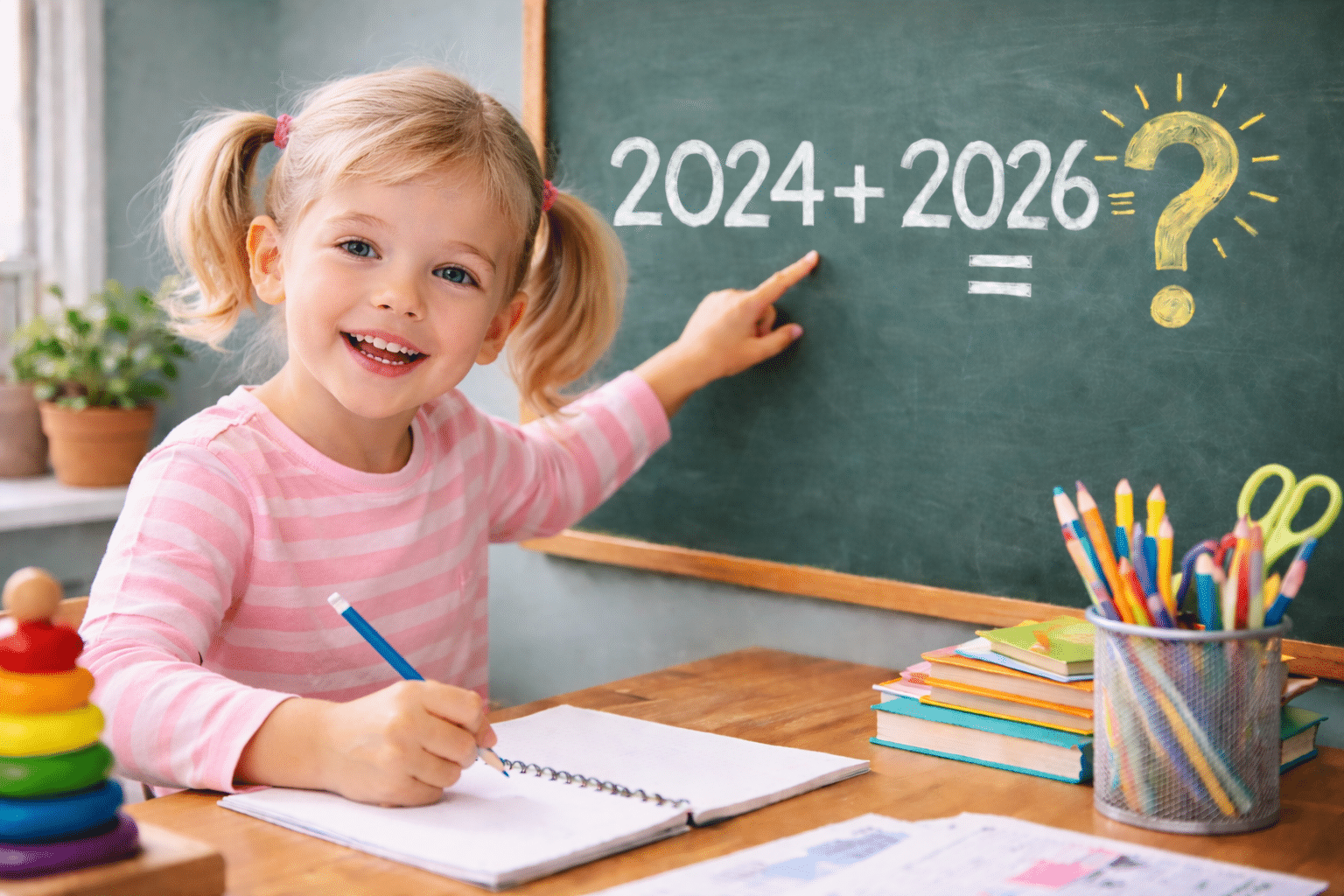 Quem nasceu em 2024 tem quantos anos em 2026? Entenda o cálculo passo a passo