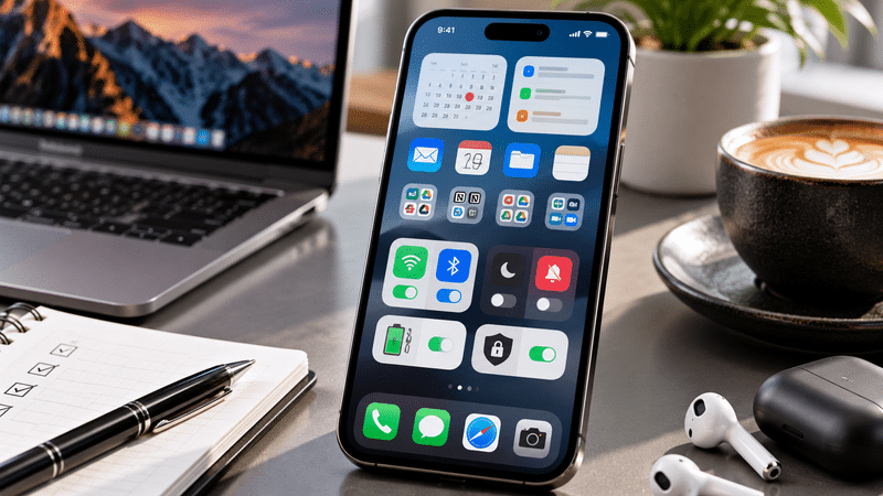 Checklist de configurações para um celular de trabalho organizado